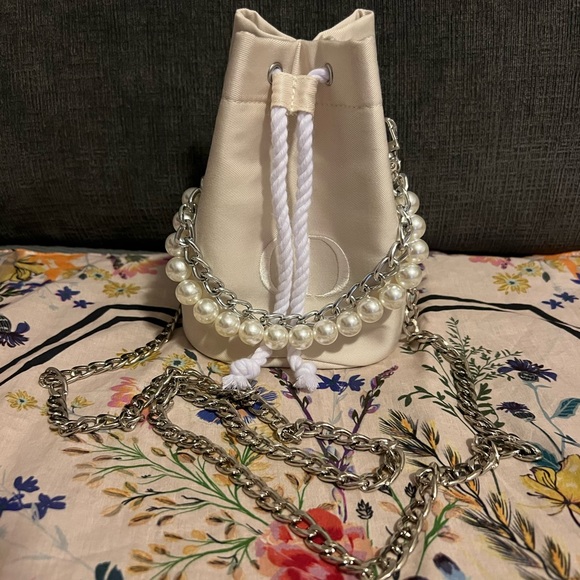 Dior Handbags - ❌SOLD❌Dior Beige /cream cosmetic convert to crossbody bag